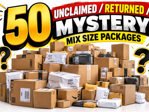 50 Unclaimed-returned-mystery Mix Size Packages
